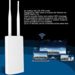 SUNGOOYUE Outdoor 4G LTE CPE Router, 150Mbps Wireless WiFi Router with SIM Card Slot IP66 Waterproof for Rural Internet Security Camera (US Plug) - Image 4