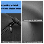 Memory Foam Lumbar Support Cushion-Ergonomic Back Support Pillow for Office Chair, Car Seat, or Long Sitting, Memory Foam Lumbar Pillow-Breathable & Comfortable, Relieves Lower Back Pressure - Image 5