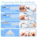 Elfora 7 in 1 Electronic Cleaner kit | Cleaning Kit for iPad | iPhone | Airpods | Monitor Screen | Keyboard | Dust Brush Including Soft Sweep | Swipe | Airpod Cleaner Pen | Key Puller and Spray Bottle - Image 3