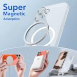 Jkobi Lifetime Anti-Yellow MagSafe Compatible Clear Back Cover Case for Nothing CMF Phone 2 Pro (Sleek Hard Crystal | Shockproof and Camera Protection) - Image 3