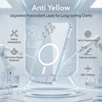 Jkobi Lifetime Anti-Yellow MagSafe Compatible Clear Back Cover Case for Nothing CMF Phone 2 Pro (Sleek Hard Crystal | Shockproof and Camera Protection) - Image 4