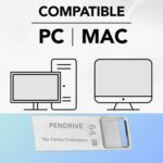 Drumstone (𝟏𝟔 𝐘𝐄𝐀𝐑 𝐖𝐀𝐑𝐑𝐀𝐍𝐓𝐘) 64GB USB Flash Drive – High-Speed PenDrive for Data Storage, Transfer & Backup for Laptop, PC, Car Audio & More - Image 6