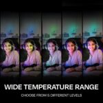 Kreo Slab Video Light | Adjustable LED Video Light with 5 Color Temperatures (3200K–5600K), 1455 Lumens, 120 LEDs & Extendable Stand | Photography, Streaming & Content Creation - Image 4