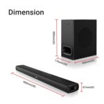 ZEBRONICS Zeb-JUKEBAR 9000 PRO Dolby, 120W Multimedia soundbar with subwoofer Supports HDMI(ARC), Optical Input, AUX, Wireless BT, USB & Dolby Digital Plus - Image 7