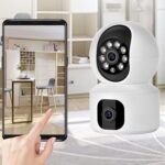 Eyetech 3MP WiFi Light Bulb Camera for Home Indoor | 360° View | Full HD | Color Night Vision | Mot (CV Dual Lens) - Image 5
