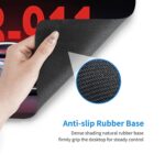 BESTOR Extended Mouse Pad 23×11 Inch, GT3 R-911 RENNSPORT Racing Car Design Desk Mat, Anti-Slip Rubber Base, Smooth Surface for Gaming, Office & Keyboard - Image 6