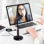 Drumstone (𝐒𝐩𝐞𝐜𝐢𝐚𝐥 𝟏𝟓 𝐘𝐞𝐚𝐫𝐬 𝐖𝐚𝐫𝐫𝐚𝐧𝐭𝐲 USB Desktop Microphone 360° Omnidirectional Mic with Noise Reduction, Adjustable Hose, Plug & Play for PC, Laptop, Gaming, Podcast, - Image 4
