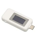 USB Voltage Tester, Portable USB Current Tester Multifunctional Digital LCD Display for Laptop for Power Bank for Phone (White) - Image 8