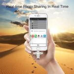 WeFly 4 in 1 Flash Drive with Light-ning, Micro USB, USB A, Type-C Interface Mini Hangable PenDrive for iOS & Android Compatible with iPhone, iPad, Android, PC and More Devices - Image 5