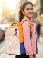 Safari Cacti School Bag For Girls, Capacity - 36L, 2 Compartments Backpack For kids - Image 3