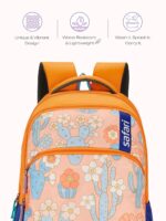 Safari Cacti School Bag For Girls, Capacity - 36L, 2 Compartments Backpack For kids - Image 6
