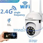 DDLC Full HD Wi-fi Wireless IP CCTV Security Camera Light Vision, Night Vision Remote Indoor 1080p V380 Pro App 360 Degree Watch Live Streaming Mini Dome PTZ Camera (mini ptz) - Image 4