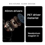 Noise Newly Launched Airwave Max XR Wireless Over-Ear Headphones with 120H Playtime, ANC, HFA Tech, Spatial Audio, Dual Pairing,BT V6.0(Forest Green) - Image 4