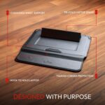 Capes Elevate Armour Laptop Sleeve/Stand/Case | 2-in-1 | Carbon Fibre Sleeve for Laptops | Scratch & Water Resistant | Slim Protective Cover Magnetic Flap (13/14 Inch) - Image 4
