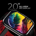 PLAYFIT DIAL3PRO, Full Touch Big 2'' IPS Display, Clear Bluetooth Calling, EBEL Watch Speaker, Multiple Exercise Modes, 24-Hour Heart Rate Monitor, IP68 Water Protection - Image 3