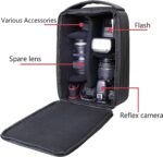 Polyester W10 Camera Insert Bag Waterproof for Nikon Canon & All DSLR Cameras | DSLR SLR Padded Camera Case Shockproof for Travel | Camera Lens Kit Bag - Image 3
