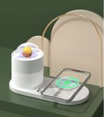 Cloyster Fast Wireless Charger Desk Lamp Phone Charger Learning Lamp Led Night Light Phone Charging - Image 3