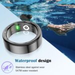 Smart Ring(Black,8) - Image 6