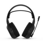 Lenovo Legion H410 Wireless Gaming Headset, Bluetooth or 2.4 GHz USB-A Connection, Lightweight (304 Grams), Adjustable Headband, Flip to Mute Mic, Black - Image 3