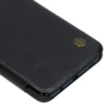 Qin Series Luxury Leather Wallet Flipcover Compatible with iPhone 11 Pro Black - Image 4