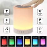 Print Photo Gift Customized Personalized Smart Touch Mood Lamp Bluetooth Speaker for Gifts (A) - Image 5