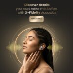 DwOTS 717 PRO | ANC up to 32dB, 40HRS Playback, Fast Charging, Dual Pairing, Quad-mic ENC, Instant auto Connect, IPX5, Bluetooth v5.4, True Wireless Earbuds with mic (Arctic White) - Image 4