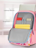 Safari Uniflora School Bag For Girls, Capacity - 36L, 2 Compartments Backpack For kids - Image 5