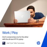 HP 14, Intel Core Ultra 7 155H (16GB DDR5, 512GB SSD) FHD, Anti-Glare, Micro-Edge, 14''/35.6cm, Win11, M365 Basic(1yr)* Office24, Silver, 1.4kg, gr1036TU, Backlit, HD Camera w/Shutter Laptop - Image 6