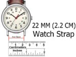AONES 22mm Watch Strap Leather Silicone Belt Compatible for Ticwatch Pro 3 Ultra Gps Smartwatch Hook Band - Image 5