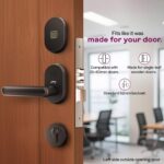 Godrej Advantis Smart Lock | GSL D1R | 3 in 1 Digital Lock I Fingerprint, Mobile App & BLE | Ideal for Left-Hand, Outside Opening Doors I 3-Yrs Warranty I Made in India | Free Installation | Black - Image 6
