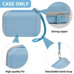 ALLPRIMO Case Compatible with GL SFT1200/ MT3000/ MT1300/ A1300/ AR750S-Ext Wireless Travel Router, Portable WiFi Storage Holder for Ethernet Cable & Power Adapter (Box Only) - Blue - Image 4