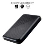 Ultra Slim Portable External Hard Drive USB 3.0 HDD Storage for PC, Mac, Laptop, PS4, Xbox one (250GB) - Image 3