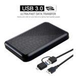 Ultra Slim Portable External Hard Drive USB 3.0 HDD Storage for PC, Mac, Laptop, PS4, Xbox one (250GB) - Image 4