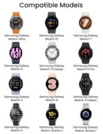 USB C Charger Compatible for Samsung Galaxy Watch 7,6,6 Classic,5 Pro,5,4,4 Classic,3,Active 2,1 USB C Wireless Charging Dock Replacement for Galaxy Smartwatch Charging Cable - Image 6
