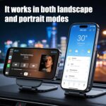 Magnetic 270° Rotating Phone Holder for Car Dashboard, Desktop, Laptop, and Table - Image 5