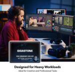 Gigastone 【NAS Certified】 High Endurance 4TB SSD (2-Pack)– for Gaming/PC/Laptop/NAS SSD 24/7 Reliable 2.5" SATA Internal Solid State Drives RAID Data Storage 2.5 inches SATA 3.0 - Image 4