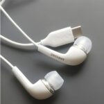 Original Type C Earphone Compatible with Samsung Galaxy Z Flip/Fold seriesGalaxy A54 / A73 / A34 / A15 (USB-C only Models) Built-in HD mic for Clear Voice Transmission with Volume up/Down - Image 3