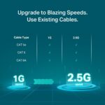 TP-Link TL-SG108S-M2 | 8-Port 2.5G Multi-Gigabit Unmanaged Network Switch, Ethernet Splitter | 2.5G Bandwidth | Plug & Play | Desktop/Wall-Mount | Fanless Metal Design | Limited Lifetime Protection - Image 3
