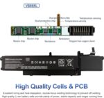 95Wh 4-Cell VS08XL M86087-005 Battery for HP ZBook Fury 16 G9 ZBook Fury 16 G10 ZBook Fury 16 G11 Mobile Workstation 2080 Series Notebook -15.44V 5907mAh - Image 5