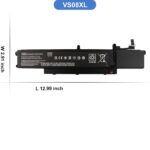 95Wh 4-Cell VS08XL M86087-005 Battery for HP ZBook Fury 16 G9 ZBook Fury 16 G10 ZBook Fury 16 G11 Mobile Workstation 2080 Series Notebook -15.44V 5907mAh - Image 6