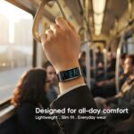 2-in-1 Smart Health Band with Built-in Bluetooth Earbuds, Fitness & Activity Tracker with Heart Rate & Sleep Monitor, Bluetooth Call Support, 1.57" HD Touchscreen for Daily Wellness(White) - Image 3