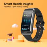 2-in-1 Smart Health Band with Built-in Bluetooth Earbuds, Fitness & Activity Tracker with Heart Rate & Sleep Monitor, Bluetooth Call Support, 1.57" HD Touchscreen for Daily Wellness(White) - Image 4
