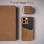 Jkobi Back Cover Case for Oppo Reno15 Pro Mini 5G | Oppo Reno 15 Pro Mini 5G (Dual PU Leather Stitch | Professional Minimalist | Soft and Flexible) - Image 5
