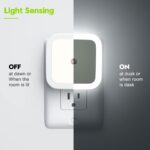 Night Sensor Light Bulb with Smart Automatic ON/Off | Energy-Saving Dim LED Night Lamp | Compact & Long-Lasting for Hallway, Stairs, Kitchen, Bathroom | White (Pack of 1) - Image 4
