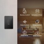 Kasa Smart Light Switch HS200-BL, Single Pole,Neutral Wire Required, 2.4GHz Wi-Fi Light Switch Compatible with Alexa and Google Home, UL Certified, No Hub Required, Black - Image 3