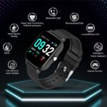 FCUK series 2 Full touch Smartwatch (Color: Black) with 1.69'' Large display, Bluetooth Calling, SpO2, Metal body, Built-in Games, Heart rate monitor, Multiple Watch Faces and Long battery life - Image 7