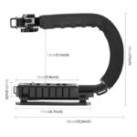 Buy ONE GET ONE AY-49U U Shaped Video Making Handheld Stabilizer Kit Camera Gimbal for Outdoor Videography Portable Video Camera Accessories C Shape Stabilizer for DSLR Mobile Phones - Image 6