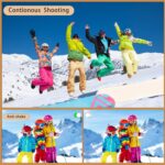 Digital Camera, 4K Cameras for Photography, Digital Point and Shoot Camera with 56Mp Autofocus 20X Zoom Anti Shake, 32GB SD Card with Camera for Adults, Teens, Beginners(Pink) - Image 5