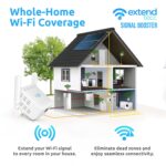 Extend Tecc, Extend Tecc WiFi Booster, Extendtecc WiFi Booster 2022, WiFi Range Extender 300Mbps, Wireless Signal Repeater Booster 2.4 & 5GHz Dual Band 4 Antennas 360° Full Coverage - Image 3