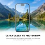 ArmorGlass Borderless Tempered Glass compatible with iPhone 16 Pro Max Screen Protector, 9H Hardness, 2.5D Curved Edge, Oleophobic Coating - Image 5